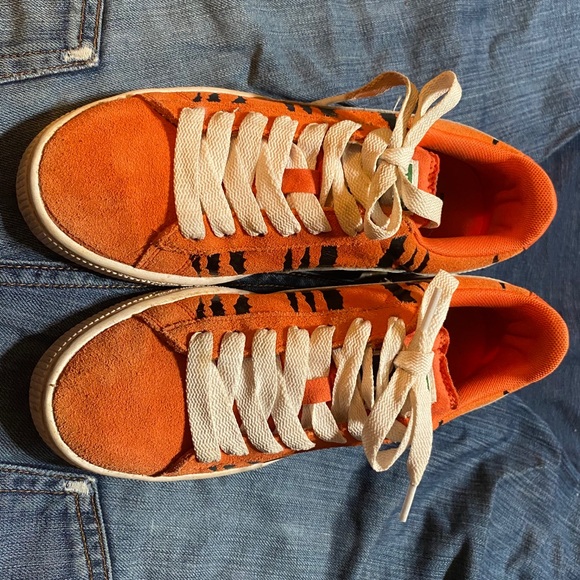 Puma Shoes - Women’s Puma leather shoes US 5.5 orange